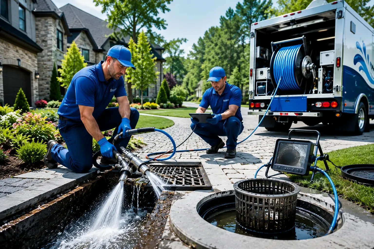 Local outdoor drain cleaning professionals in Nelson, MO